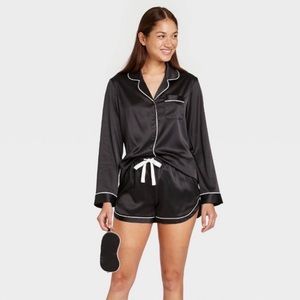 Stars Above Satin Pajama Set